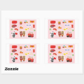 Chinese Theme Digital Stickers | Country Edition (Feuille)
