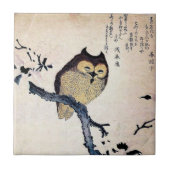 Chinese tijdetijger - Trivet Tegeltje (Voorkant)