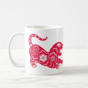 Chinese tijger koffiemok