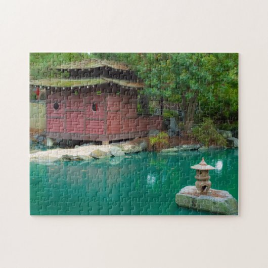Chinese tuinen legpuzzel (Horizontaal)