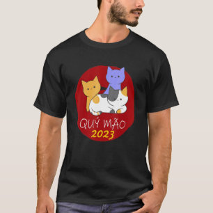 Chinese Vietnamese Nieuwjaar 12 Dierenriem Tekenle T-shirt