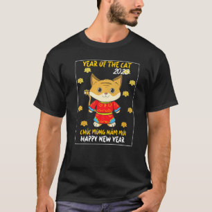 Chinese Vietnamese Nieuwjaar 12 Dierenriem Tekenle T-shirt