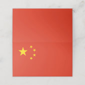 Chinese vlag (Buitenkant ongevouwen)