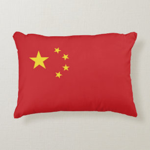 Chinese vlag accent kussen