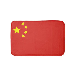 Chinese vlag badmat