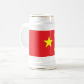 Chinese vlag bierpul (Voorkant links)