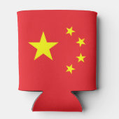 Chinese vlag blikjeskoeler (Achterkant)