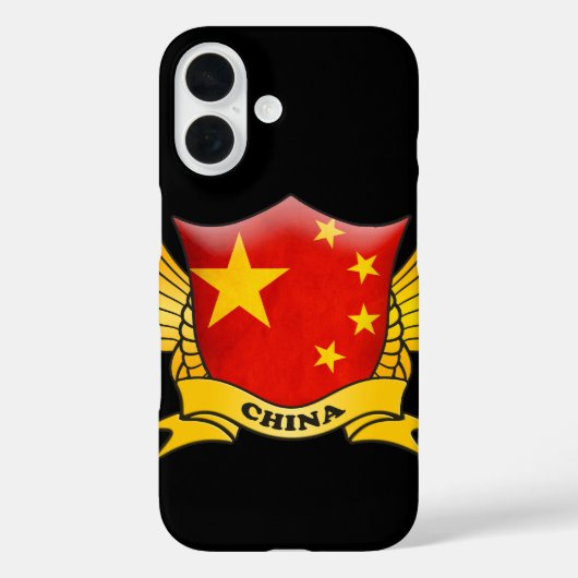 Chinese vlag Case-Mate iPhone case (Achterkant)