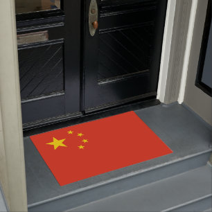Chinese vlag (China) Deurmat