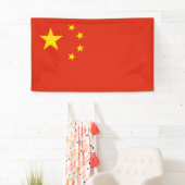 Chinese vlag (China) Spandoek (Insitu)