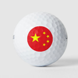 Chinese vlag golfballen
