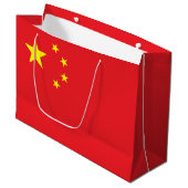 Chinese vlag groot cadeauzakje (Voorkant Gekanteld)