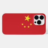 Chinese vlag iPhone hoesje (Achterkant horizontaal)