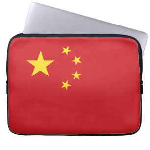 Chinese vlag laptop sleeve