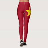 Chinese vlag leggings (Achterkant)