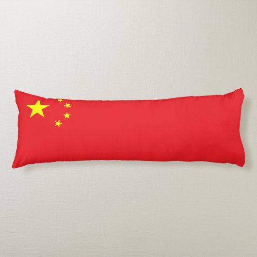 Chinese vlag lichaamskussen (Voorkant)