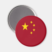 Chinese vlag magneet (Voorkant / Achterkant)