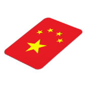 Chinese vlag magneet (Linkerzijde)