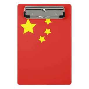 Chinese vlag mini klembord