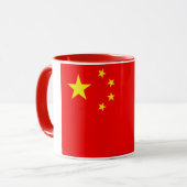 Chinese vlag mok (Voorkant links)