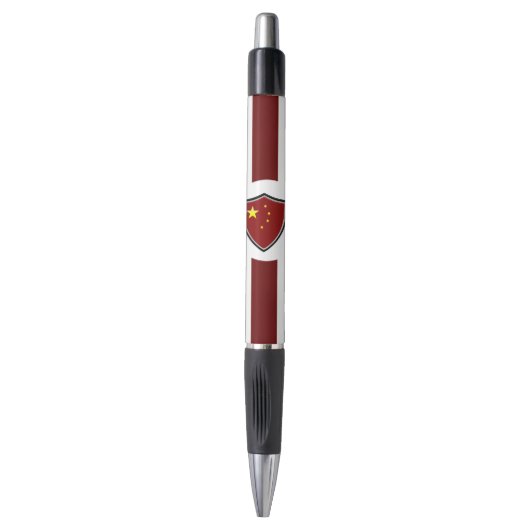 Chinese vlag pen (Voorkant Verticaal)