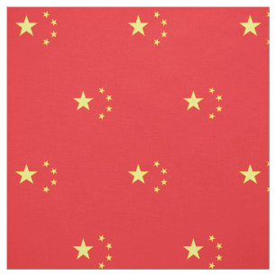 Chinese vlag stof