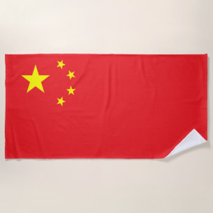 Chinese vlag strandlaken