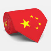 Chinese vlag stropdas (Opgerold)