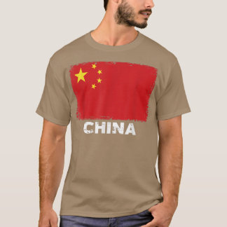 Chinese vlag T-shirt