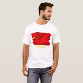 Chinese vlag t-shirt (Voorkant volledig)