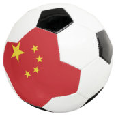 Chinese vlag voetbal (Drie kwart)