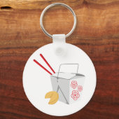 Chinese voedselcontainer sleutelhanger (Voorkant)