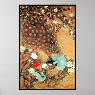 Chinese vogels poster