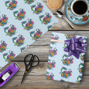 Chinese waterdraak koi vis cadeaupapier