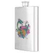Chinese waterdraak koi vis flacon (Links)