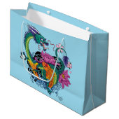 Chinese waterdraak koi vis groot cadeauzakje (Voorkant Gekanteld)