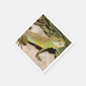 Chinese waterdraak servetten (Hoek)