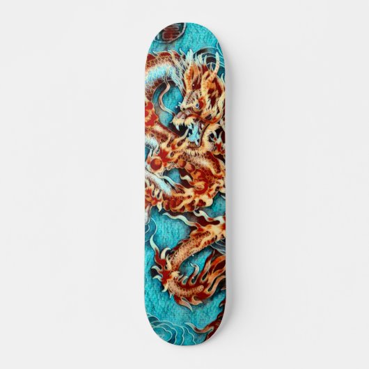 Chinese waterkeizer Dragon Element Custom Pro Skateboard (Voorkant)