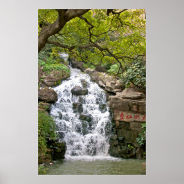 Chinese waterval poster