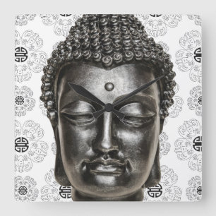 Chinese Zen Buddha Wall klok