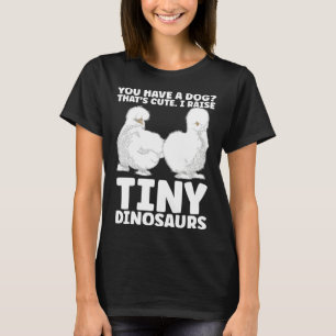 Chinese Zijde Silkie Kippenfokker Zijdeachtig T-shirt