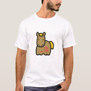 Chinese Zodiac Horse Doodle Art T-shirt