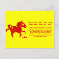 CHINESE ZODIAC HORSE PAPERCUT ILLUSTRATION
