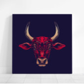 Chinese Zodiac Ox Wall Art Print Japandi Decor