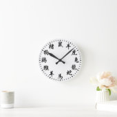 Chinese Zodiac Ronde Klok (Huis)