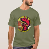 Chinese Zodiac "Rooster" T-shirt (Voorkant)