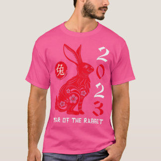 Chinese Zodiac Year of the Rabbit Chinese New Year T-shirt