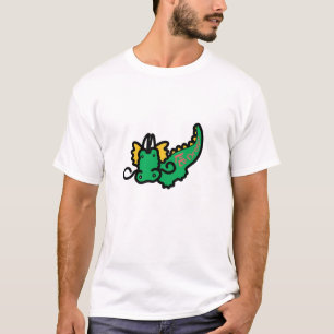 Chinese Zodiadraak-dommerkunst T-shirt