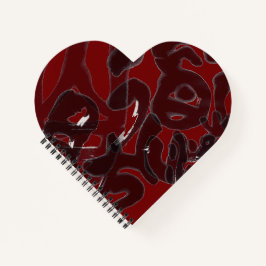 Chinesische Kalligraphie- Dao folgt der Natur 道法自然 Notitieboek