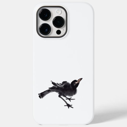 Chinesische Kunst mit Vogelmalerei Case-Mate iPhone Case (Achterkant)